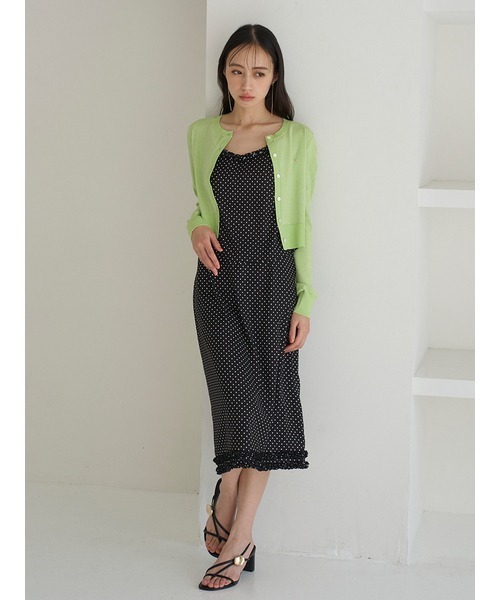 SNIDEL フリル付きロングスカート size 1 (M) SNIDEL（スナイデル） スカート フリルディテールミディスカート