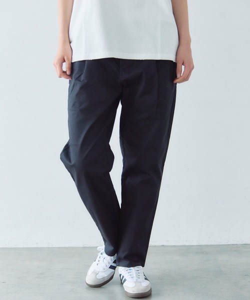 パンツ UNIVERSAL OVERALL Adictive TUCK TAPERD メンズ レディース
