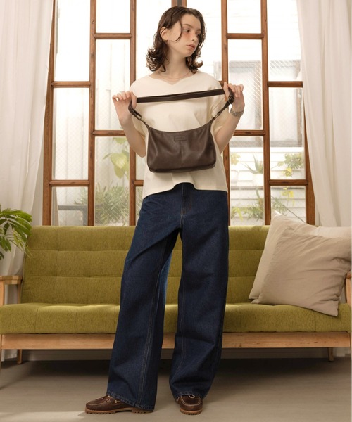 Zooodle ジーンズ Switching wide denim pants - 切替ワイドデニム