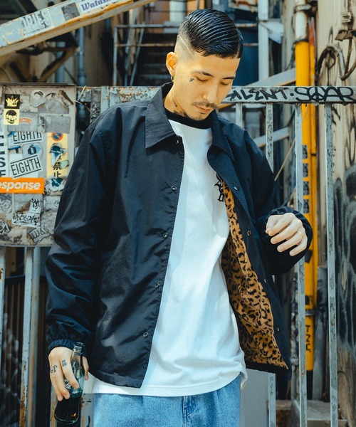 Subciety（サブサエティ） コーチジャケット LARGE ブラック メンズ