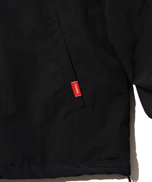 「Subciety」 コーチジャケット LARGE ブラック メンズ_画像7