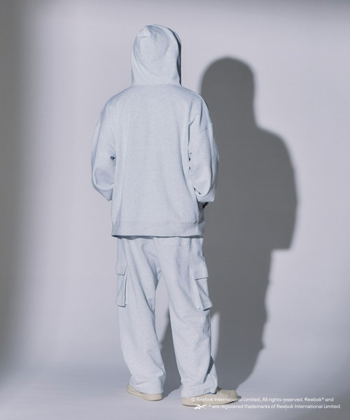 「Reebok」 スウェットパンツ LARGE グレー メンズ_画像7