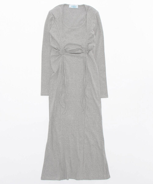 「Jasmine Grandiflorum」 長袖ワンピース FREE ベージュ レディース_画像3