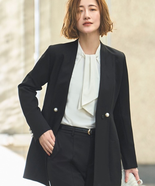 「RUIRUE BOUTIQUE」 セットアップ S ダークネイビー レディース_画像2