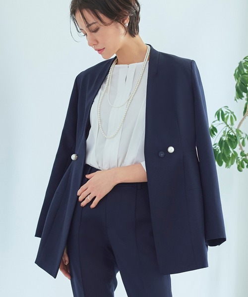 「RUIRUE BOUTIQUE」 セットアップ S ダークネイビー レディース_画像4