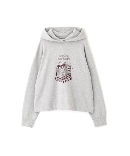 「human woman」 プルオーバーパーカー MEDIUM グレー レディースの画像
