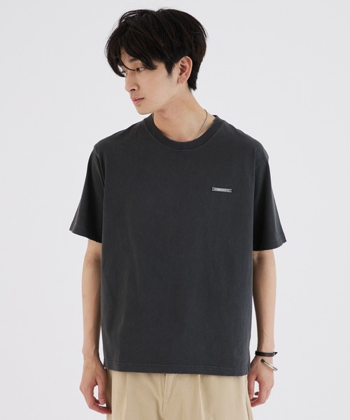 ONCILY（オンシェリー） tシャツ SILVER PLATE DAMEGE T-SHIRT