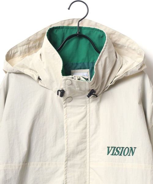 「VISION STREET WEAR」 ナイロンブルゾン LL ブラック メンズ_画像7