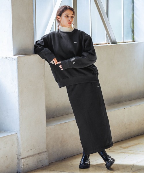 「HEREIAM」 スウェットカットソー MEDIUM ブルー レディース_画像7