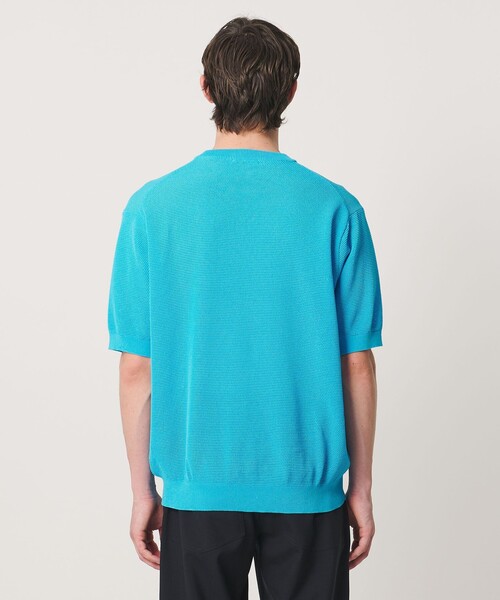 tシャツ シャーリーカーン バーズアイ ショートスリーブ クルーネック ニットTシャツ メンズの画像