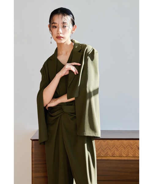 「niana」 セットアップ M ブラック レディースの画像