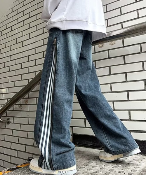 「MGV」 デニムパンツ MEDIUM ブラック メンズ_画像5