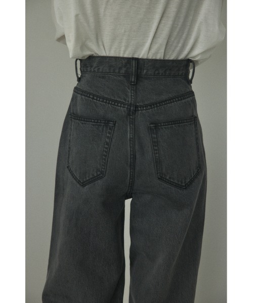 「BLACK BY MOUSSY」 デニムパンツ 25inch グレー レディース_画像6