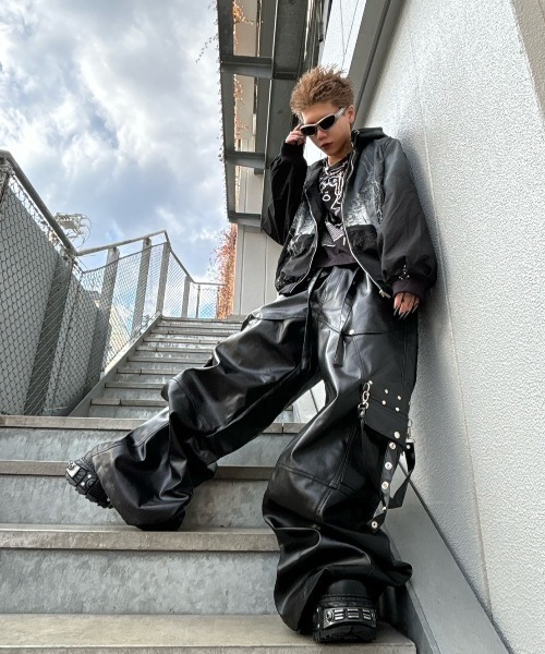 「haveyoudiedbefore」 ジップアップパーカー L ブラック メンズの画像