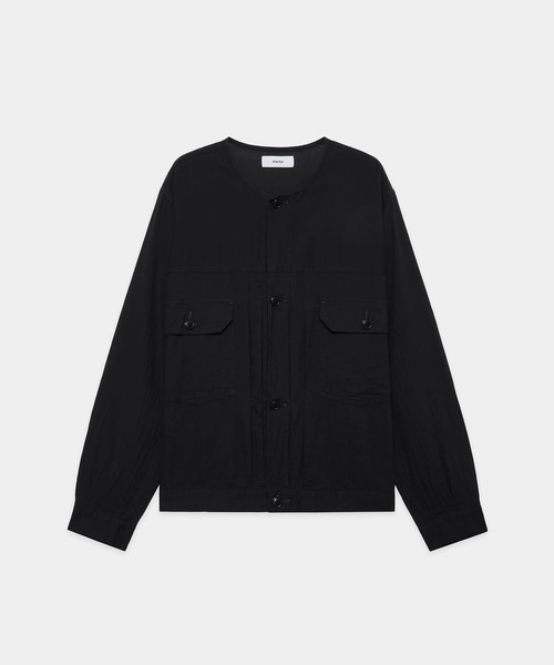 markaware ブルゾン ジップアップ ウール 短丈 日本製 ブラック 2 markaware（マーカウェア） ブルゾン アウター メンズ : ZOZOTOWN
