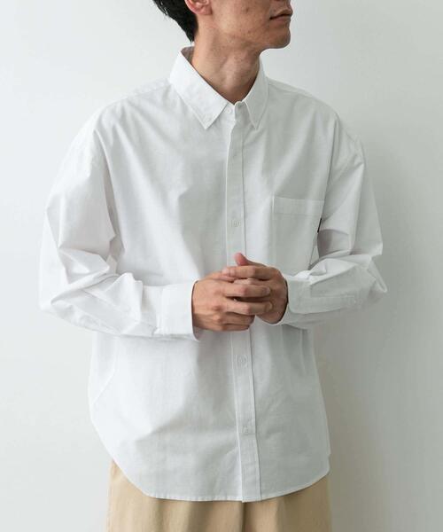 「URBAN RESEARCH Sonny Label」 長袖シャツ LARGE ネイビー メンズ_画像3