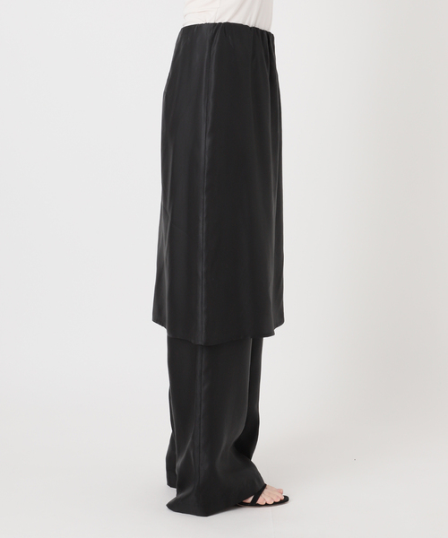 ワイドパンツ パンツ INSCRIRE アンスクリア Cupro Layered パンツ I26SS-PT186 レディースの画像
