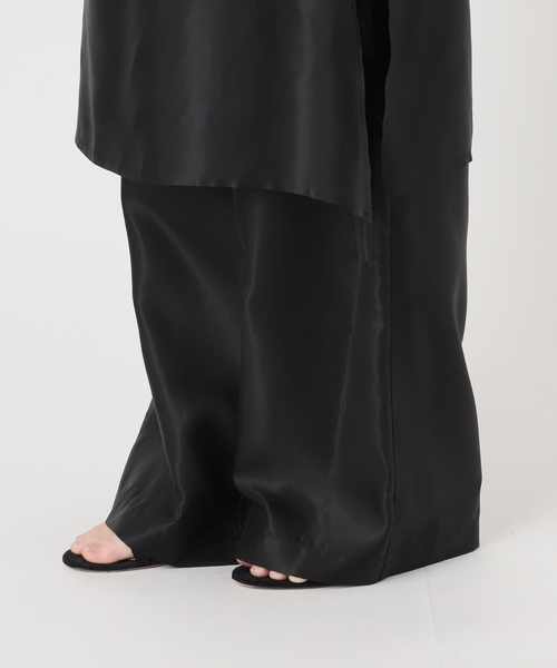ワイドパンツ パンツ INSCRIRE アンスクリア Cupro Layered パンツ I26SS-PT186 レディースの画像