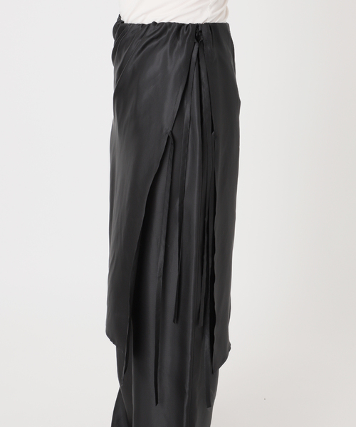 ワイドパンツ パンツ INSCRIRE アンスクリア Cupro Layered パンツ I26SS-PT186 レディースの画像
