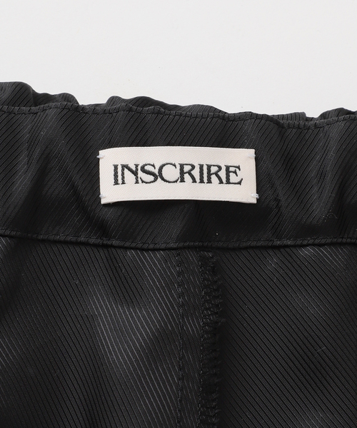 ワイドパンツ パンツ INSCRIRE アンスクリア Cupro Layered パンツ I26SS-PT186 レディースの画像