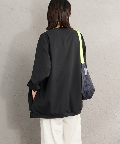 カーディガン 「NANGA/ナンガ」 DotAir COMFY ノーカラー カーディガン レディース メンズの画像