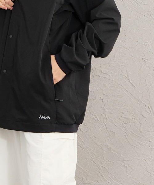 カーディガン 「NANGA/ナンガ」 DotAir COMFY ノーカラー カーディガン レディース メンズの画像