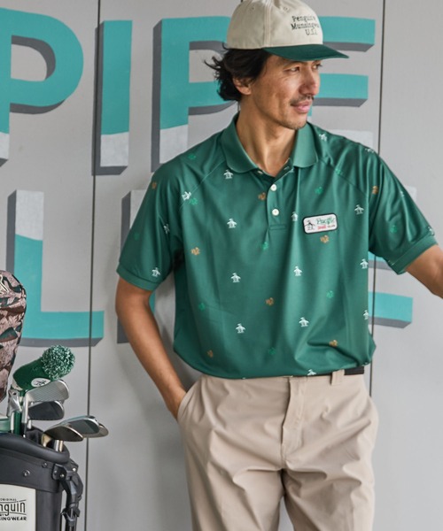 Pacific GOLF CLUB（パシフィックゴルフクラブ） tシャツ Penguin by
