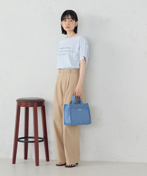 「MONO COMME CA」 2WAYバッグ FREE ブラウン レディース_画像9