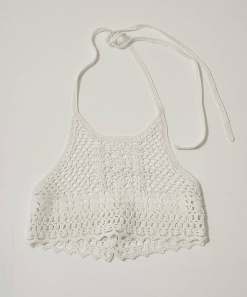 TODAYFUL Crochet Knit Bustier エクリュ TODAYFUL todayful キャミソール 「TODAYFUL/トゥデイフル」Crochet