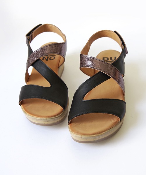 「BUENO」 フラットサンダル 36 ブラウン レディース_画像8