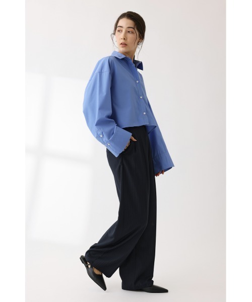 「crie conforto」 長袖シャツ FREE オフホワイト レディース_画像3