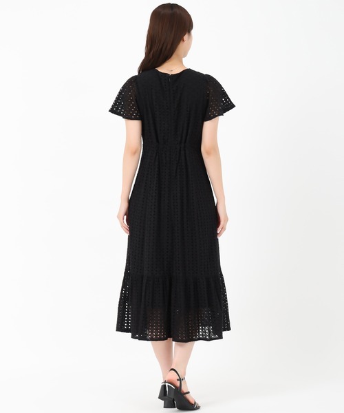 「MISCH MASCH」 半袖ワンピース M ホワイト レディース_画像5