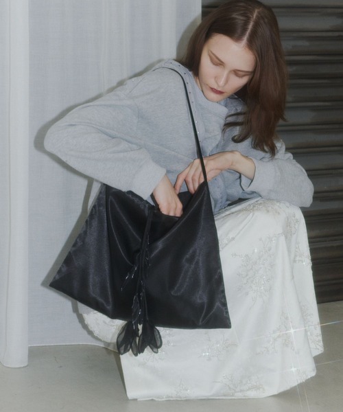 ジョリーフルール×ジョリーポム 新旧柄チューリップバッグ トートバッグ 大きめ Tulip bag / チューリップバッグ レディース