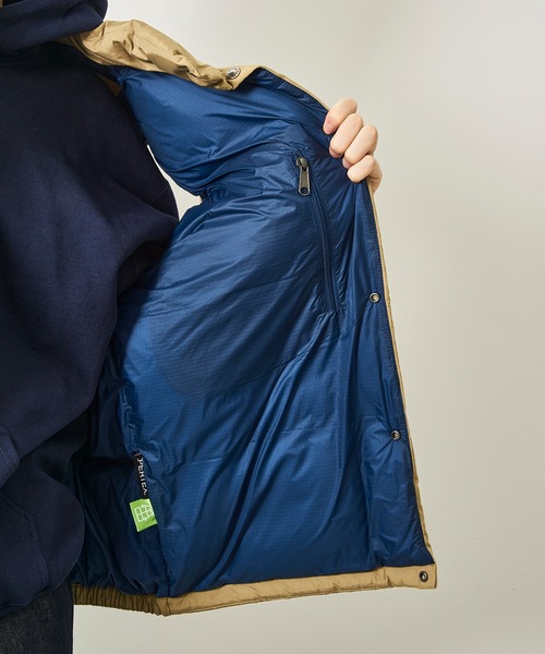 The North Face キャンプシエラ フード付きダウンベスト 青 THE NORTH FACE（ザ ノースフェイス） ノースフェイス ダウンベスト