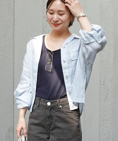 JOURNAL STANDARD（ジャーナルスタンダード） リネンシャツ ブラウス