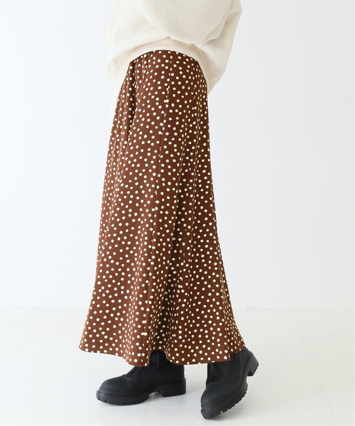 「Spick & Span」 フレアスカート 38 ネイビー レディース_画像6