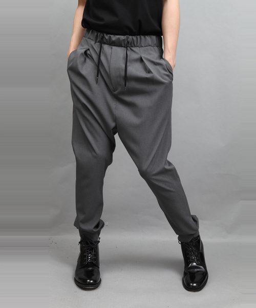 パンツ ato ATO パンツ CLASSIC WOOL 2-TUCK TAPERED PANTS メンズ