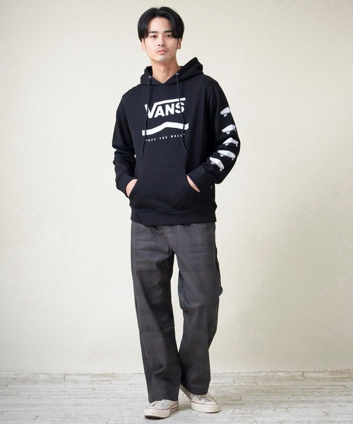 バンズ【VANS】カラフル ロゴプリント入り フルジップパーカーUS XS VANS The Saturn Pullover Hoodie – K MOMO