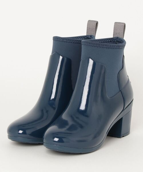 安い高品質 レインシューズ ZOZOTOWN PayPayモール店 - 通販 - PayPayモール HUNTER (ハンター)REFIND MID HEELGLOSS リファインドミッドグロス 日本製お得