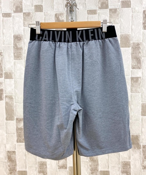 CK ウエストロゴスウェットハーフパンツ Calvin Klein（カルバン・クライン） パジャマ CK ウエストロゴ