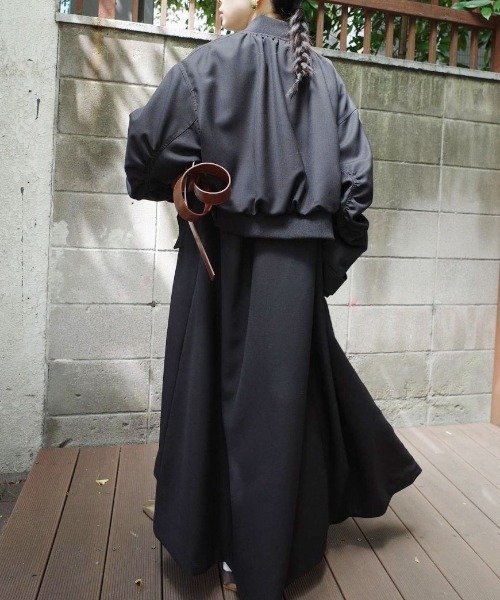 ジャケット MA-1 MA1 LIKE LIGHT LONG COAT レディース : 73962185 
