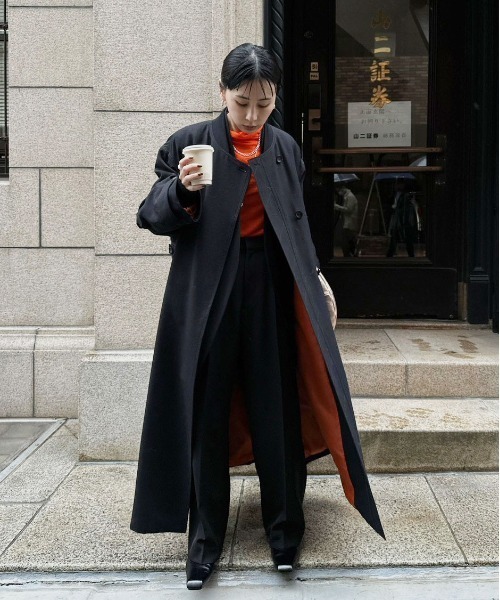 ジャケット MA-1 MA1 LIKE LIGHT LONG COAT レディース : 73962185 