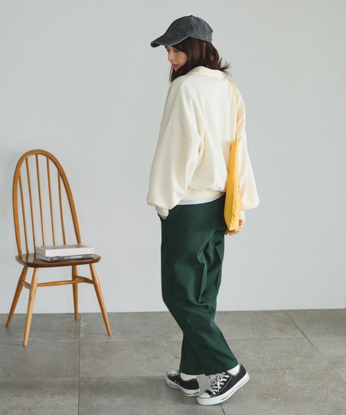 shetila トレーナー スウェット オーバーサイズ ワンポイント