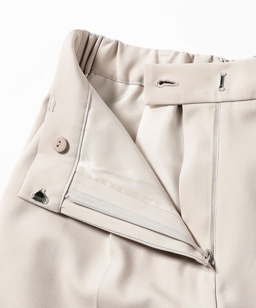 B：MING by BEAMS スラックス パンツ 「オフィス・フォーマル