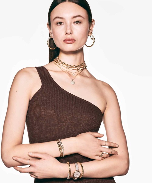 【SWAROVSKI】Illumina ウォッチ 腕時計 Illumina ウォッチ, スイス製, メタルブレスレット, ゴールド系