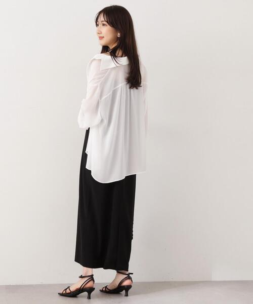 ブラウス シャツ シアーシャツ / 1214110305 レディース PROPORTION BODY DRESSING ブラウス シャツ シアーシャツ