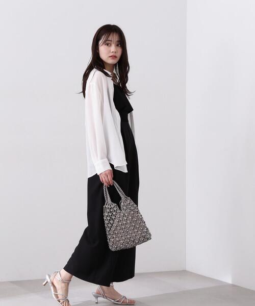 PROPORTION BODY DRESSING ブラウス シャツ シアーシャツ