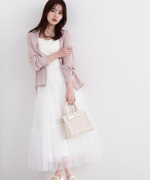 PROPORTION BODY DRESSING ブラウス シャツ シアーシャツ