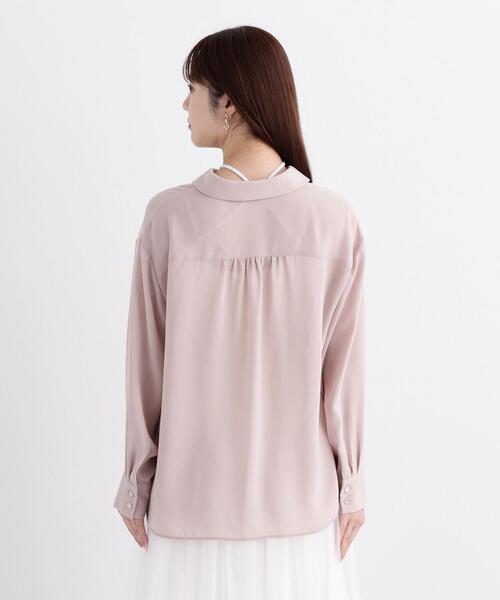PROPORTION BODY DRESSING ブラウス シャツ シアーシャツ