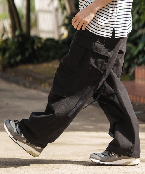 CAMBIO（カンビオ） カーゴパンツ mp12194- バックサテンM-65イージー